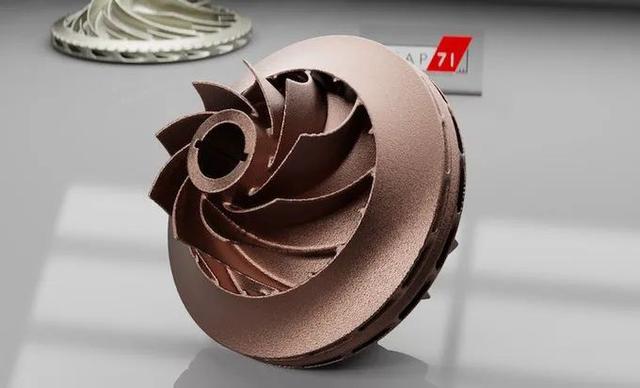 纯铜3D打印特殊结构：薄壁结构极限制造