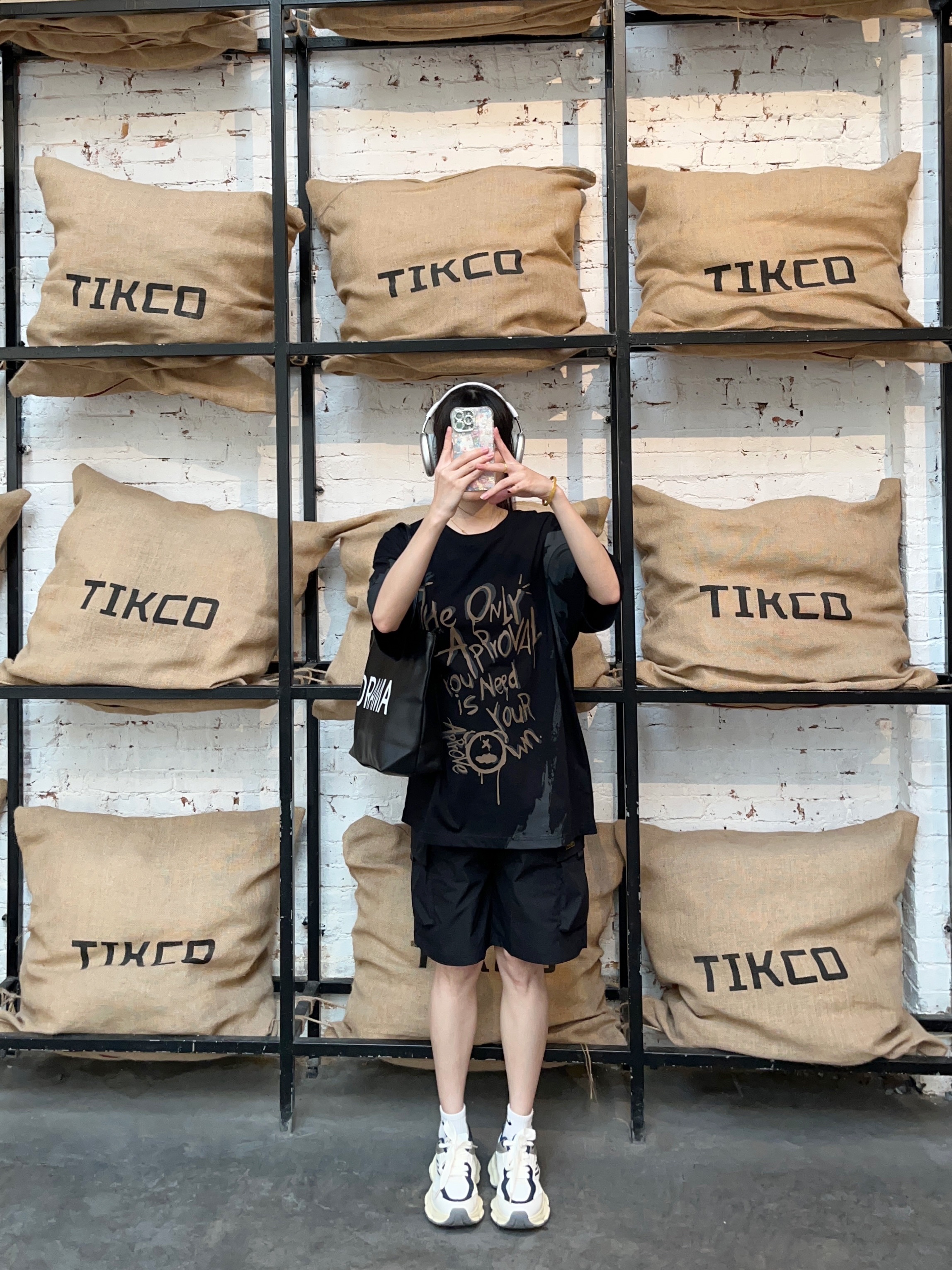 潮牌运动裤子五分休闲裤衩