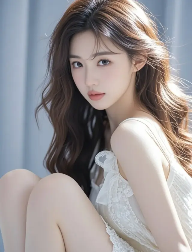 漂亮小姐姐，美得像坠落凡间的天使，清新脱俗🌹