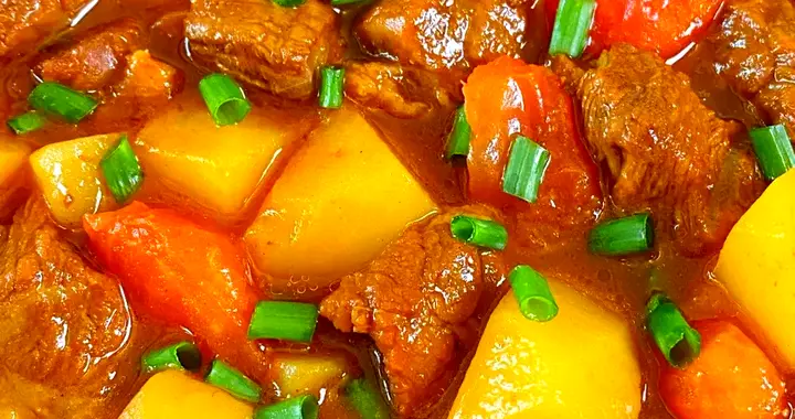 味道还不错的土豆炖牛肉〖家常版〗