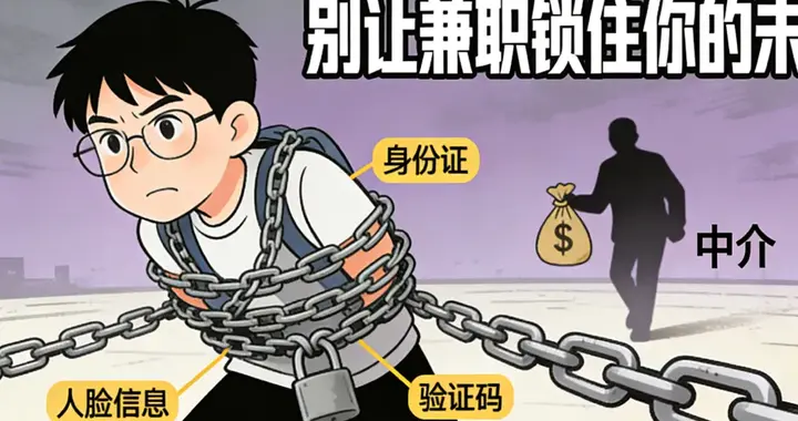 日入200？大学生充场兼职陷阱：代实名毁征信