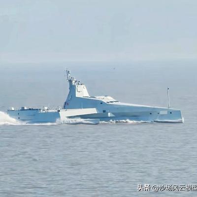 沙场风云模型馆：“虎鲸”飙船的照片，看上