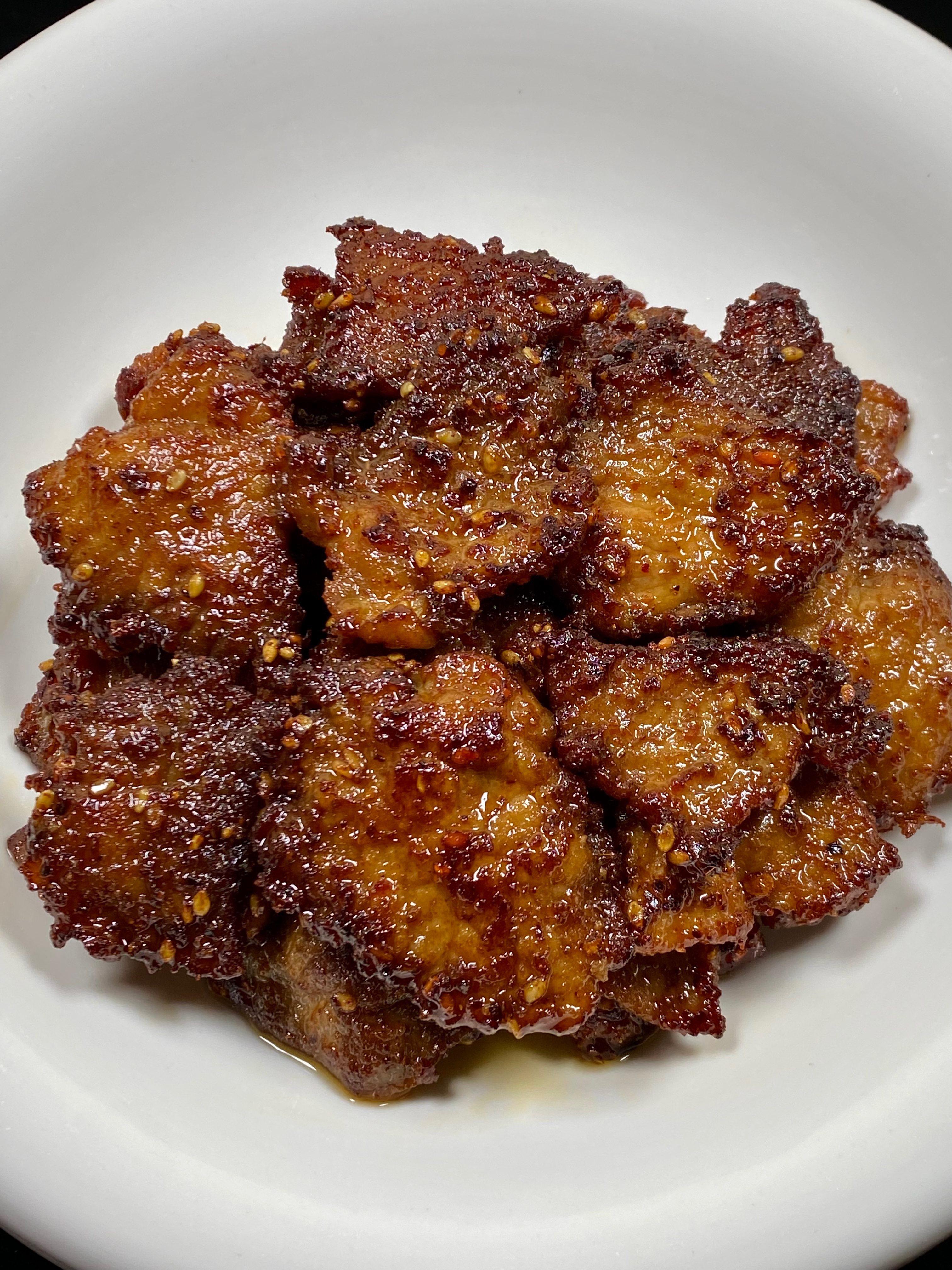 这个香煎里脊肉真的一绝，巨好吃！！