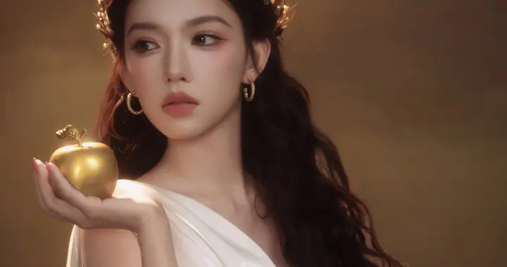 程潇复刻古希腊女神，曼妙的身材真好