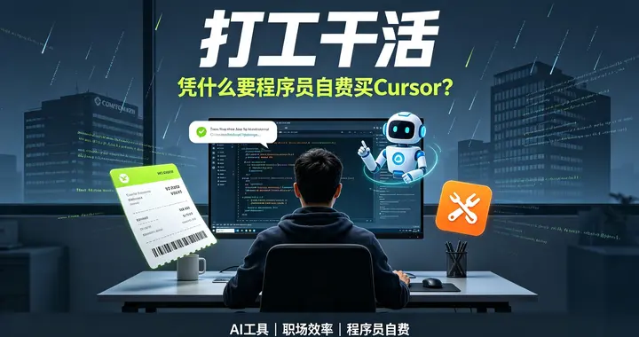 打工干活，凭什么要程序员自费买 Cursor？