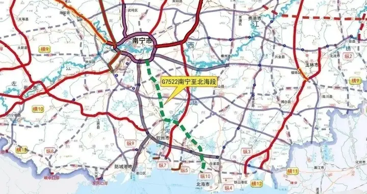 施工在即！南宁至北海第二高速中标公示，计划2029通车！