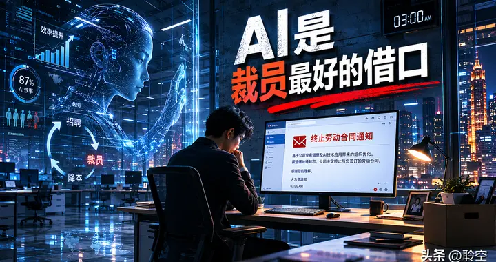 AI没有淘汰谁，但AI成了裁员最好的借口