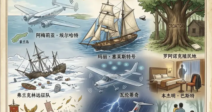 至今无解！全球 12 大神秘失踪事件，看完头皮发麻