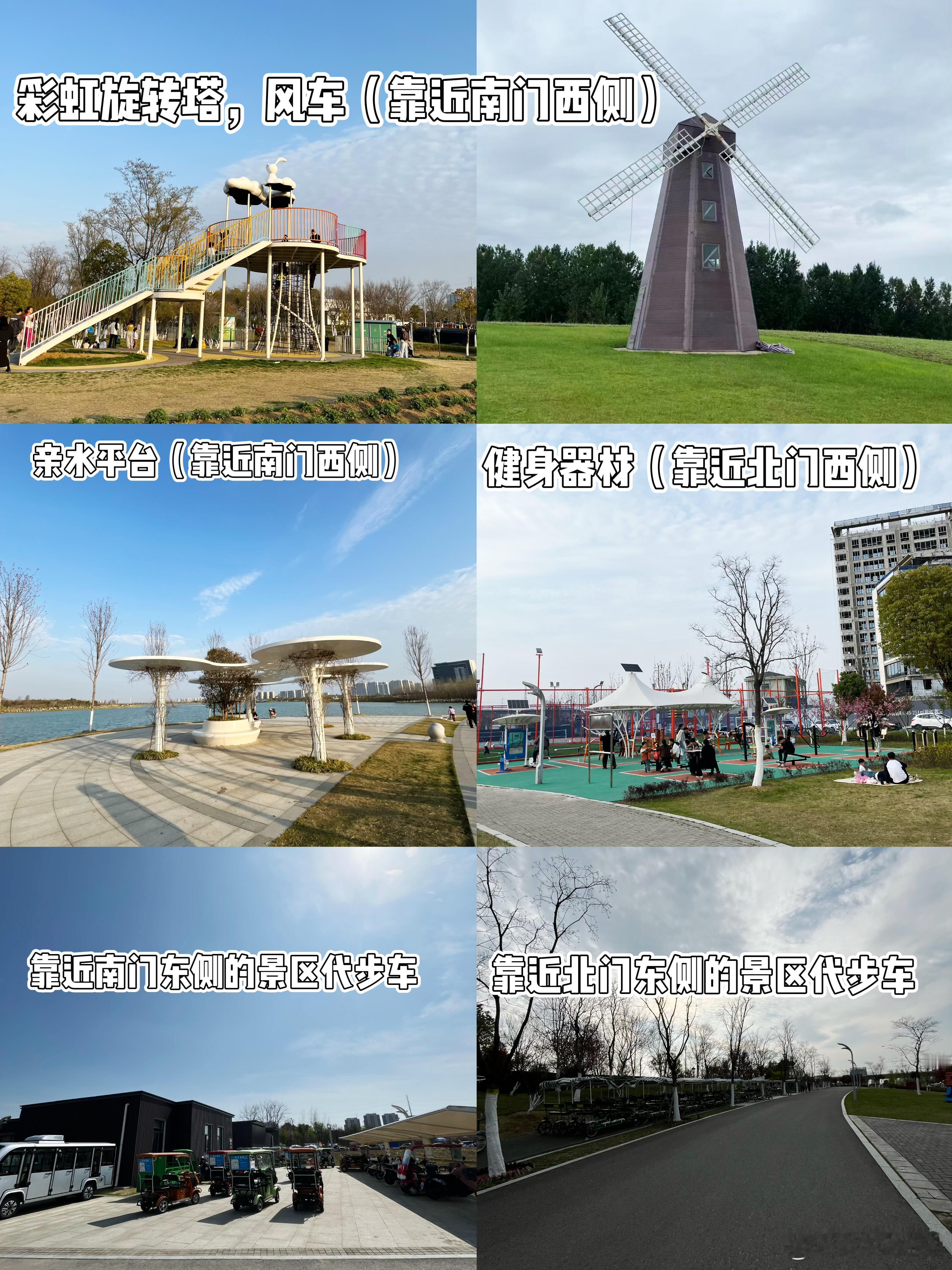 ✅合肥少荃湖公园🌸｜游乐区，大沙滩，赏花🔹 北门✅ 北岸临湖大草坪...