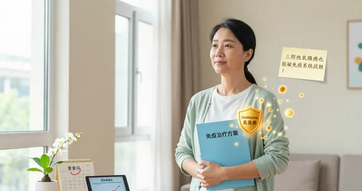 三阴性乳腺癌终于等到“救星”？免疫疗法如何让冷肿瘤变热