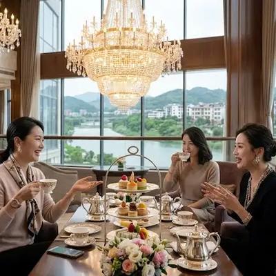 八一文库：县城贵妇的下午茶，撑起了五星级