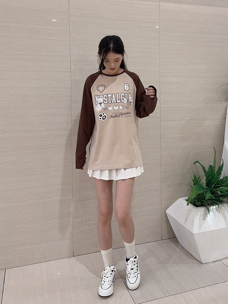 Blokette🥎运动少女感长袖