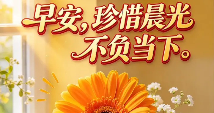 10月15日今日最新早上好祝福语图片大全，秋日问候暖心房