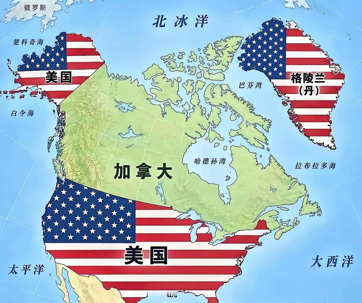 拿下委内瑞拉，又兵不开火拿下格陵兰岛，下一个会是谁？明眼人一看就知道—...