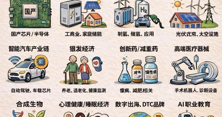 未来赚钱的20个赛道，你抓住了几个？