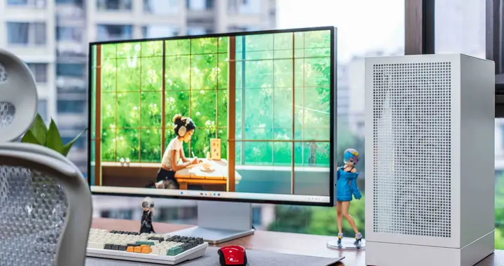 小桌面救星！微星X870I + 九州 CH170 PLUS 极简纯白装机