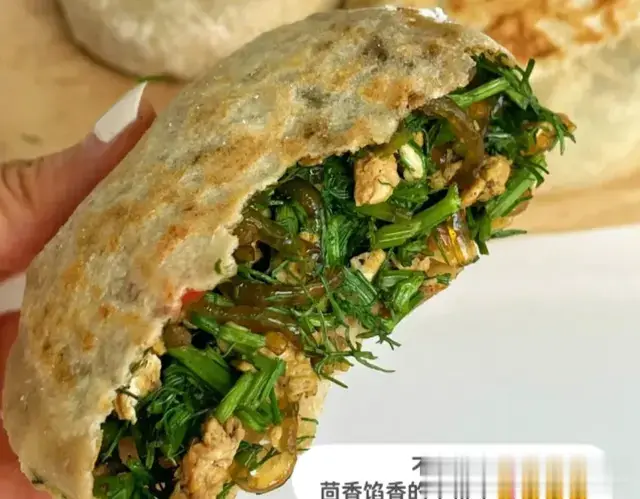 皮包馅大茴香减肥饼！减肥快冲！（内附做法）