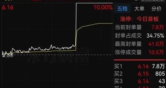 大盘跳水，这股2分钟直线涨停，中央汇金、北向资金都在重仓持有