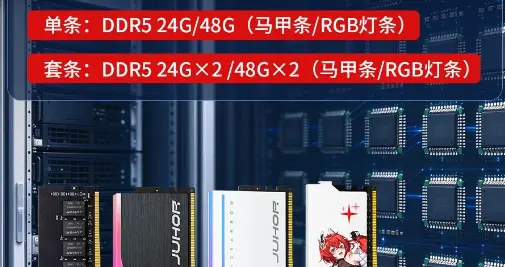 模组小厂扛不住了！玖合停产24GB与48GB DDR5马甲条