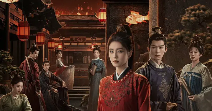 《唐宫奇案》华灯伏影群像海报发布，网友：期待白鹿新剧！