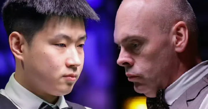 斯诺克威尔士公开赛：赵心童 vs 宾汉姆，势不可挡，宾汉姆已经输了