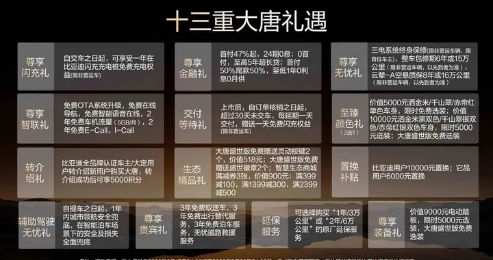 为中国大家庭量身打造的全尺寸旗舰，大唐EV上市售23.99万元起