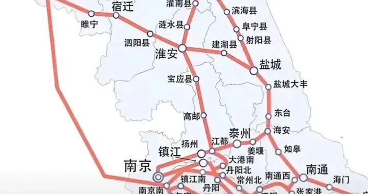 江苏南北新高铁！盐城-宜兴！或将成为南通首条直达无锡高铁？