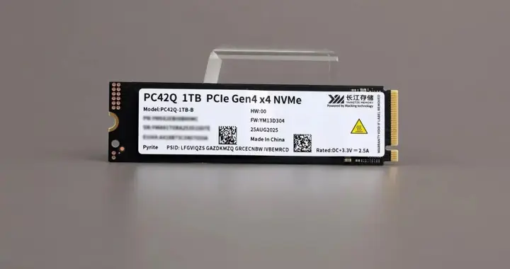 采用晶栈4.0技术、3600MT/s闪存！长江存储PC42Q固态硬盘深度测试