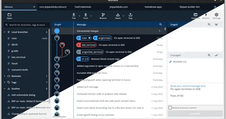 告别命令行！一款开源跨平台的 Git 客户端！