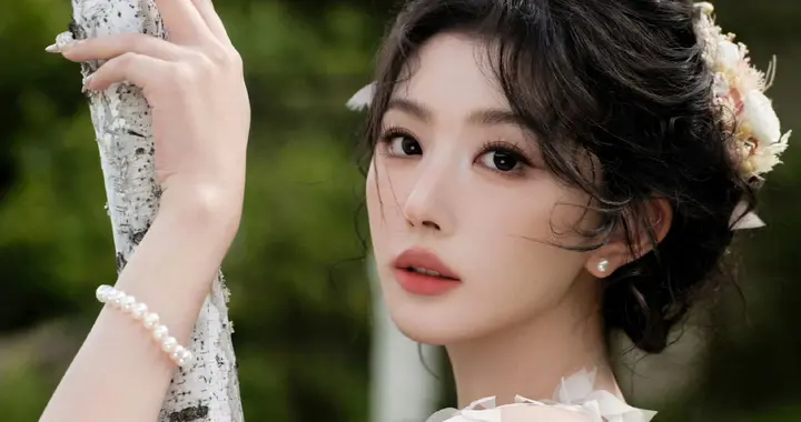 孔雪儿林间的仙女