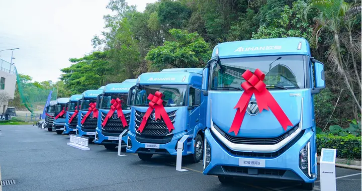 福田欧曼重卡一季度销量飙升超30% 持续领跑行业