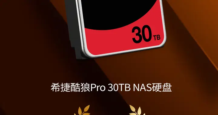 【MC年度评选】NAS存储新基石——希捷酷狼Pro 30TB NAS硬...