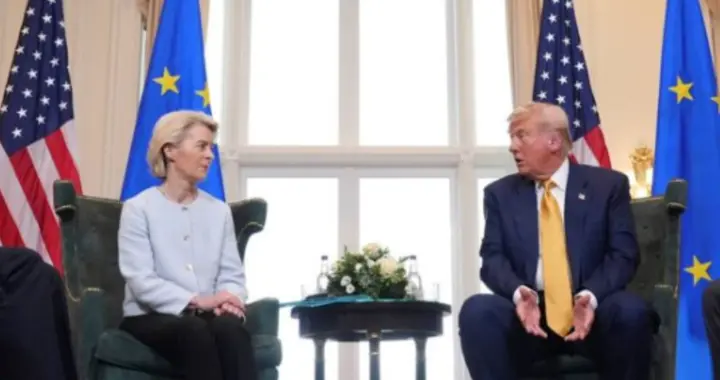 特朗普挥手打来的这记耳光，连冯德莱恩都忍无可忍了