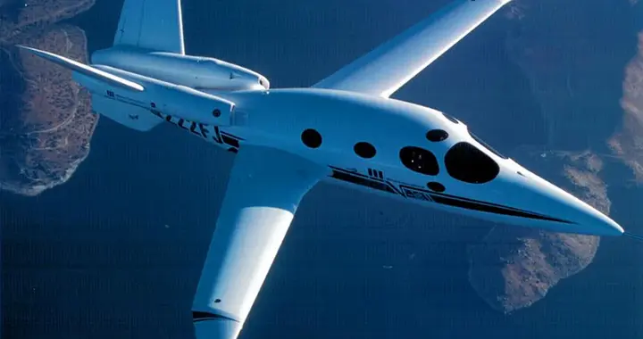 优雅的前掠翼——威廉姆斯-缩尺 V-Jet II