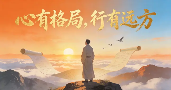 心有格局，行有远方