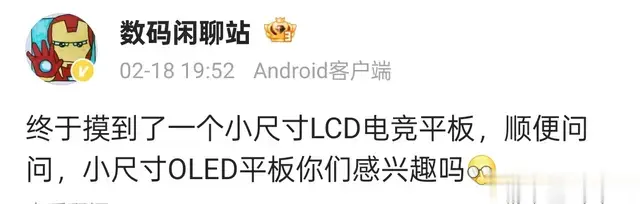 小尺寸电竞平板来袭！LCD与OLED谁更香？