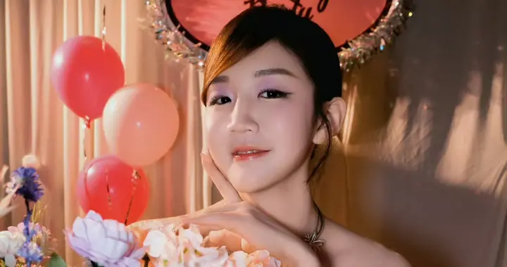 陈梦今日生日写真，希望姐姐一直漂亮下去