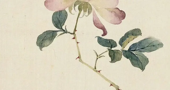 李鹤筹花鸟画：小写意里的书卷气藏着宋元的雅与生活的真