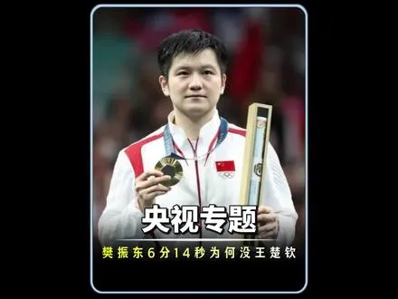 同样是国乒主力，央视6分14秒专题！为何只给到樊振东？