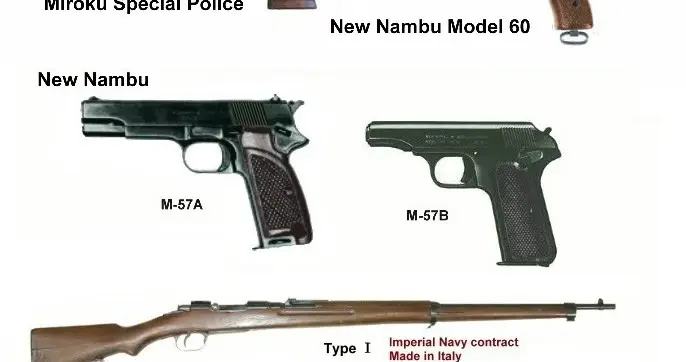 4.4.4.4 二战日本侵略军&日本自卫队轻武器