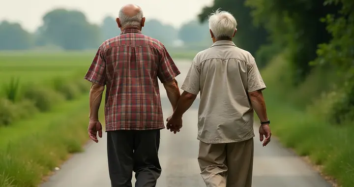 老伴儿，过年别人家团圆，我只盼梦里见上一面