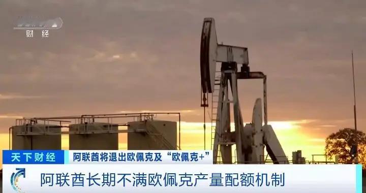突发！阿联酋官宣退出欧佩克 + 5 月 1 日正式单干