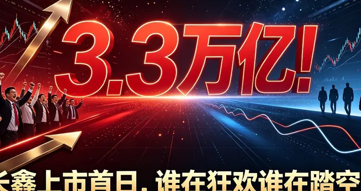 3.3万亿！长鑫上市首日，谁在狂欢谁在踏空？