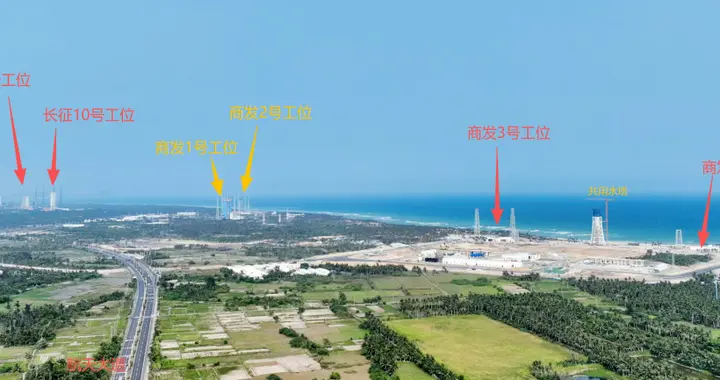 中国登月从这里出发，百米高塔架已盖好，规模直追阿波罗时代
