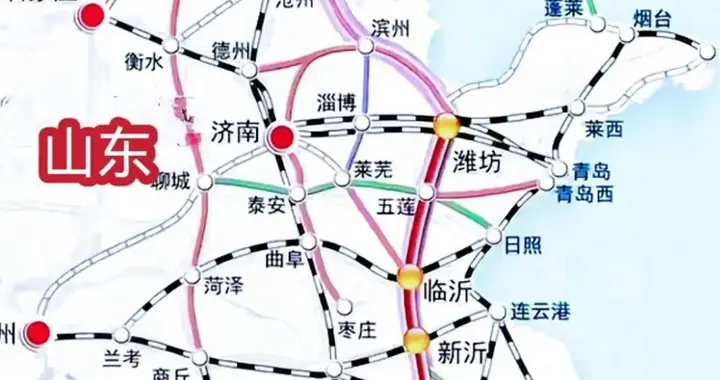 山东五大铁路枢纽城市简介