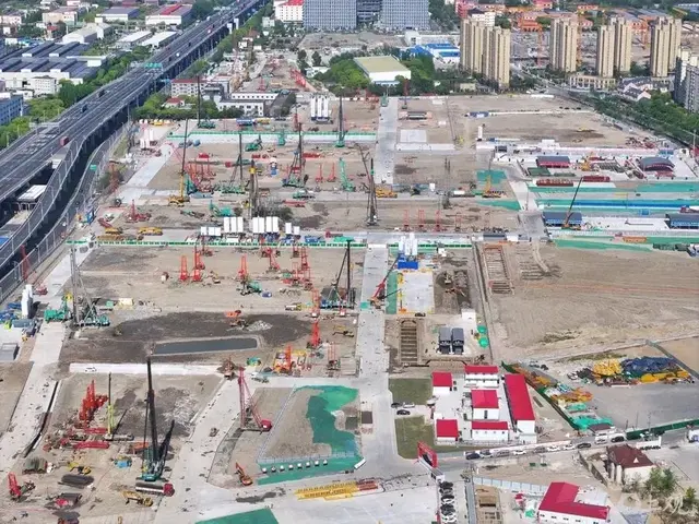 上海北部超大枢纽！宝山站开建