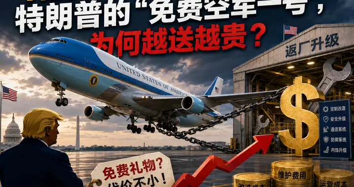 4亿美元豪机刚服役就返厂：特朗普的“免费空军一号”越送越贵?