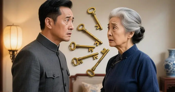 新房刚买好，5把钥匙就被老公分给每人一把，愣是没有我的