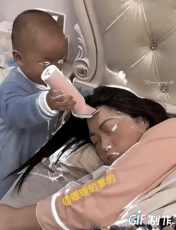 暖暖的爹的：孩子！