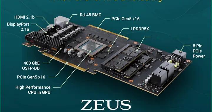 Bolt Graphics宣布Zeus测试芯片成功点亮，商用GPU计划...